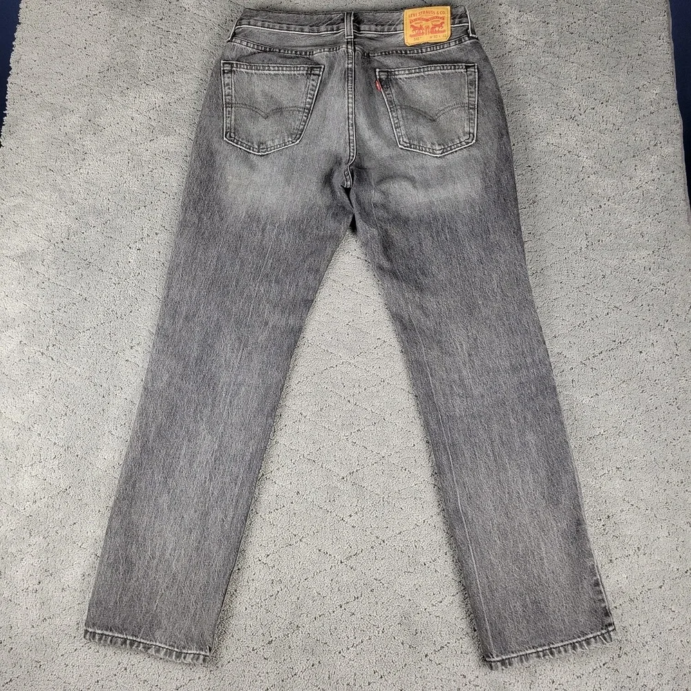 Levis 541 Jeans Mens 32x32 Gray Athletic Fit Taper Medium Wash Stretch Denim